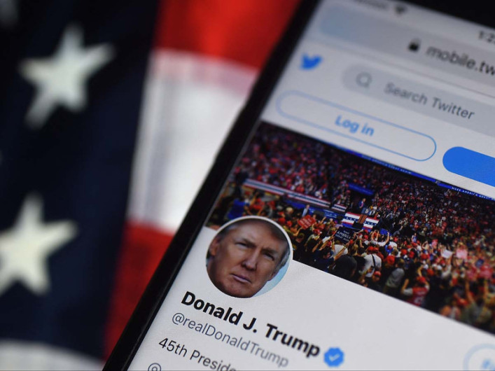 Restablece Twitter cuenta oficial de Donald Trump 