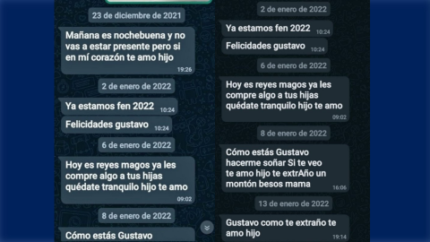 Abuelita sigue mandando mensajes a hijo que murió de Covid