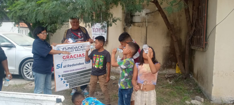 Promueve “Fundación Miguel Morales” hidratación saludable