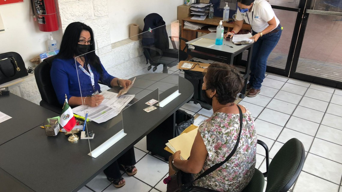 Por transición de gobierno y vencimiento de contrato no hay citas en las oficinas de pasaportes en Nuevo Laredo 