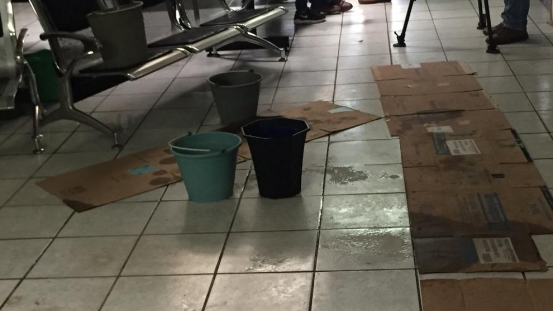 Serias fallas en la infraestructura del centro de salud de Altamira