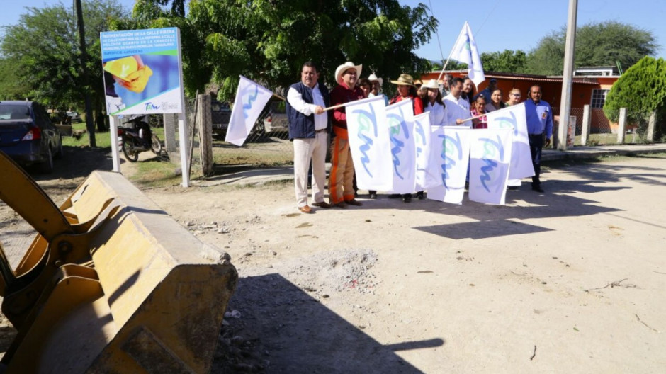 Inicia Estado pavimentación en Nuevo Morelos