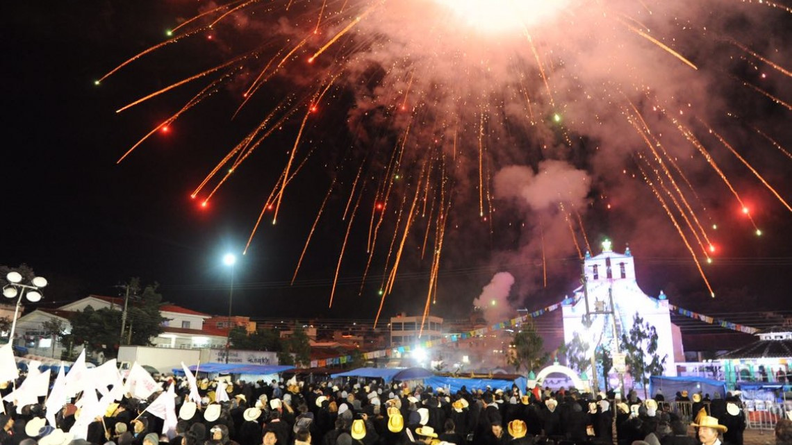 Meade inicia precampaña en San Juan Chamula, Chiapas