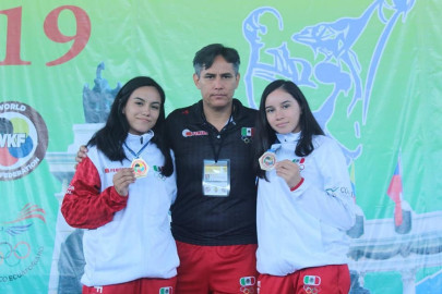 Ponen en alto el nombre de NLD tres Karate Docas