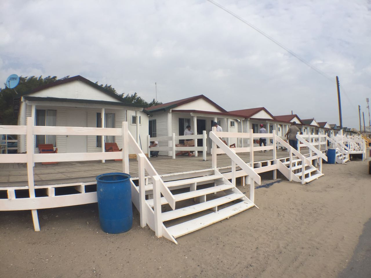 Listas las cabañas para los turistas