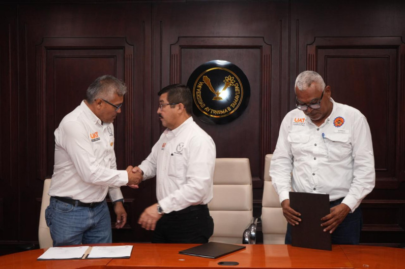 Acuerdan la UAT y el SUTUAT contrato colectivo de trabajo 2025