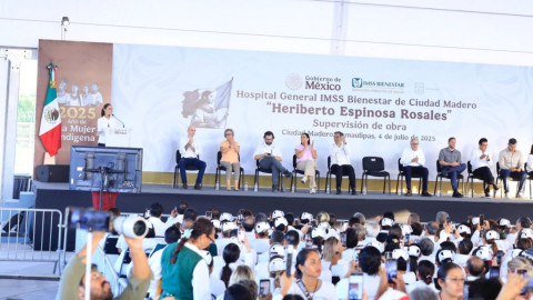 Sheinbaum anuncia inauguración del nuevo Hospital IMSS-Bienestar en Madero para diciembre