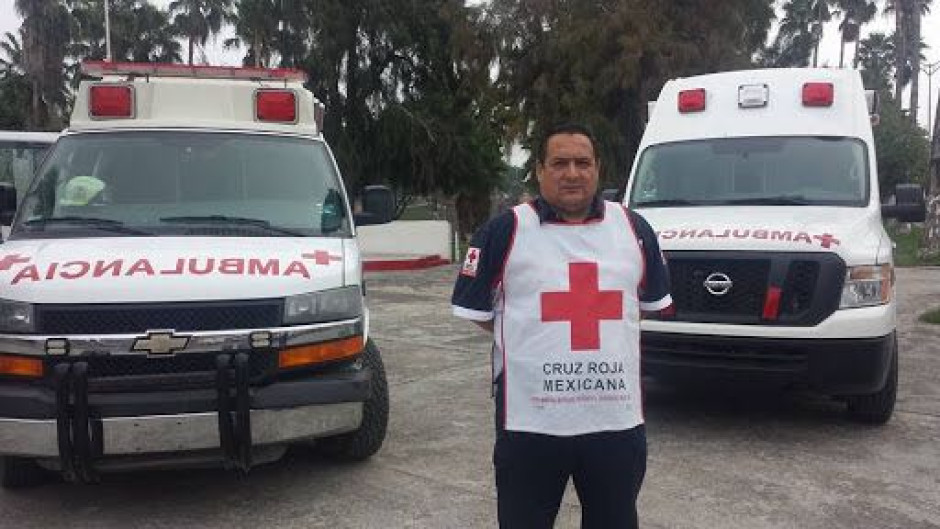 Paramédico matamorense viaja a CDMX