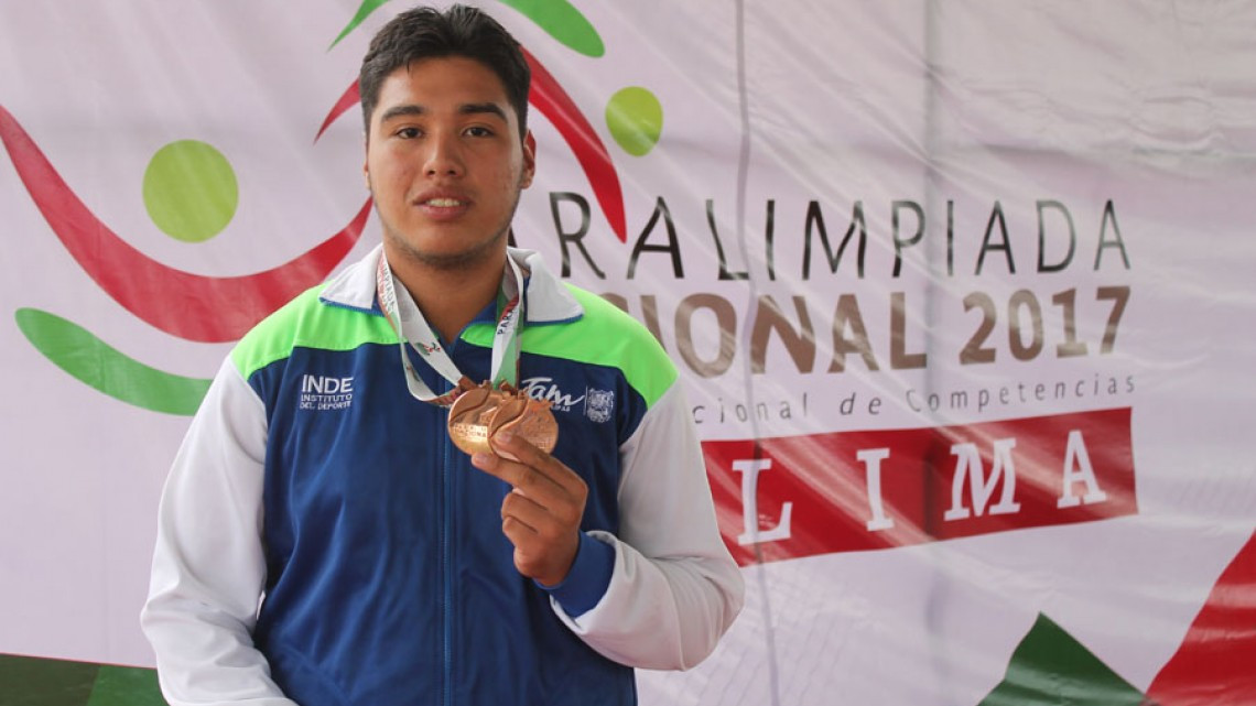 Lleva Tamaulipas 8 medallas en Paralimpiada 2017