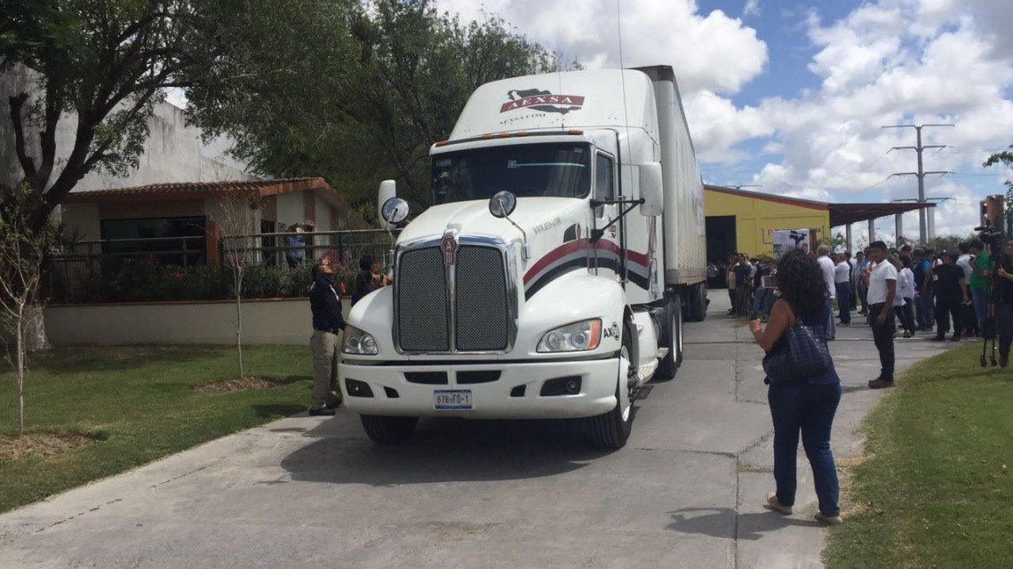 Envían matamorenses 25 toneladas de víveres a Oaxaca y Chiapas