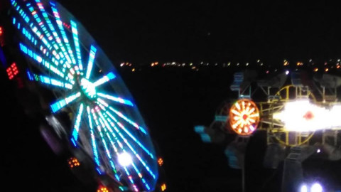 Permanecerán una semana más juegos mecánicos en Parque Cultural