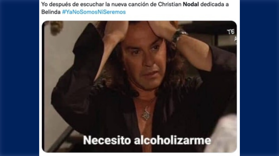 Nueva canción de Christian Nodal desata los memes en redes
