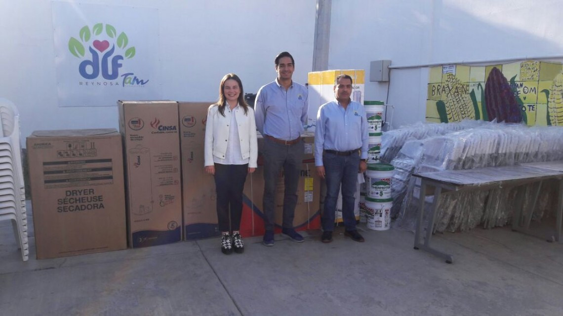 Con entrega de mobiliario, mejorará la atención a menores migrantes