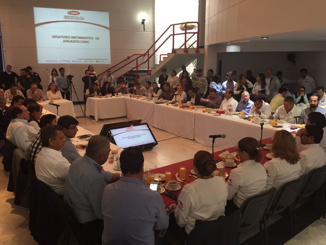 Rinde CMIC Tamaulipas informe del 2017