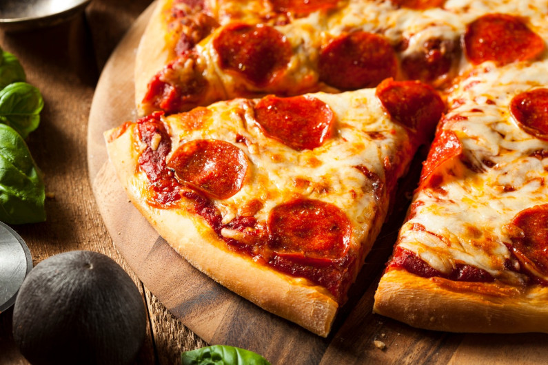 La pizza es saludable en el desayuno