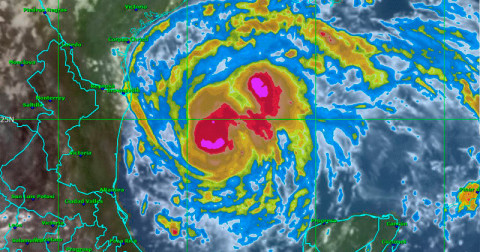 'Harvey' ya es huracán y se dirige a Matamoros y Texas