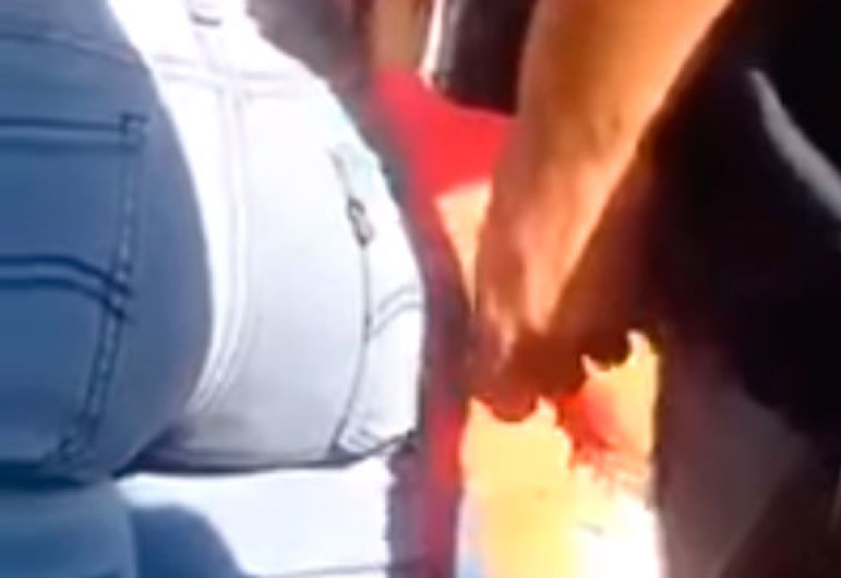 Graban a depravado en transporte público en Puerto Vallarta