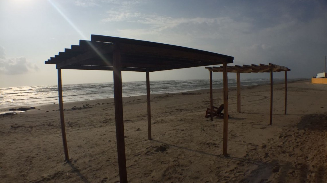 Aceleran los trabajos en la playa Bagdad 