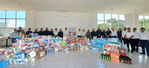 Se suma SSPT a colecta en apoyo a familias afectadas por inundaciones en Tamaulipas y Veracruz