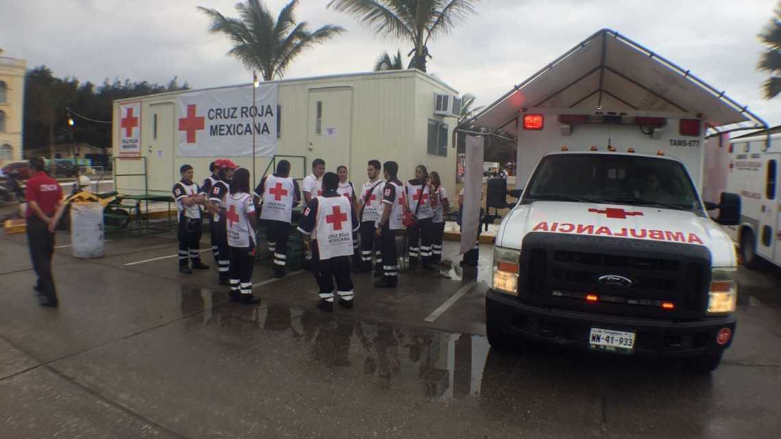 Cruz Roja atiende 30 servicios médicos en Miramar