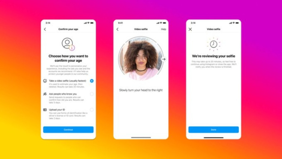 Instagram apunta a reconocimiento facial para verificación de edad