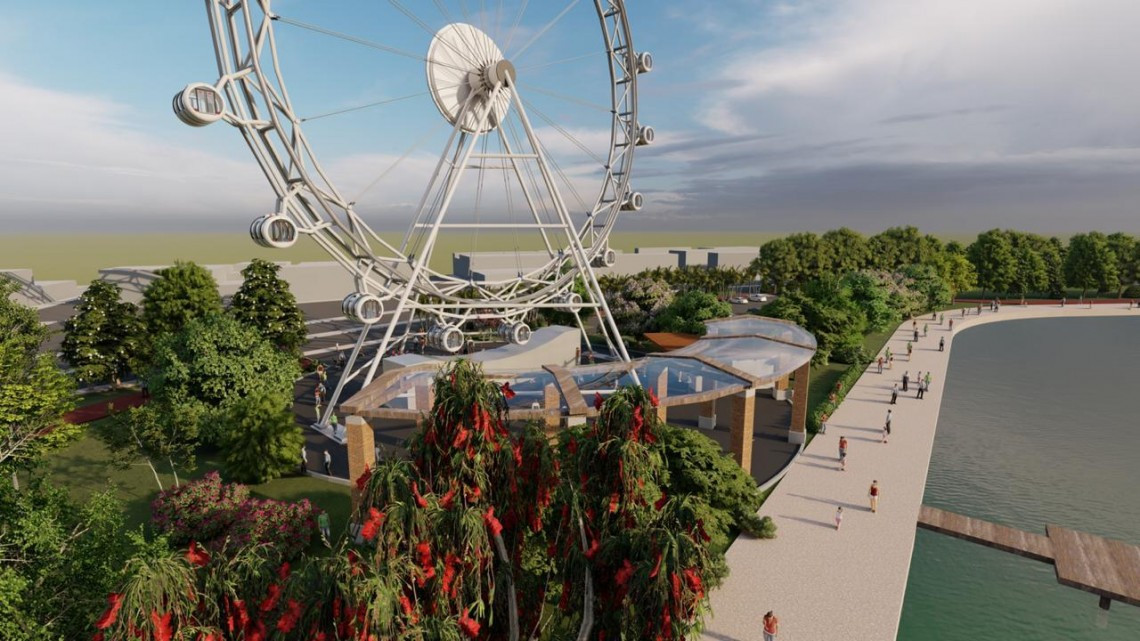 Instalarán Gigantesca Rueda de la Fortuna en Tampico