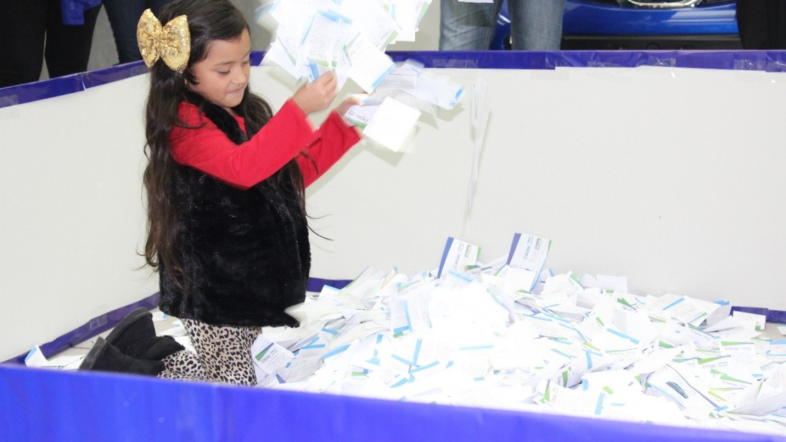 COMAPA Reynosa realiza sorteo navideño