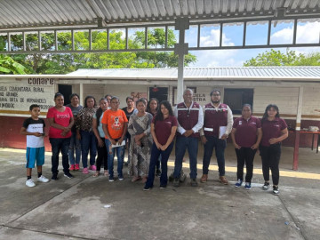 Colabora ITIFE en escuela rural de Altamira beneficiada con el programa “La Escuela es Nuestra”