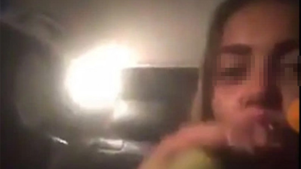 Miss conduce ebria y graba su trágico accidente