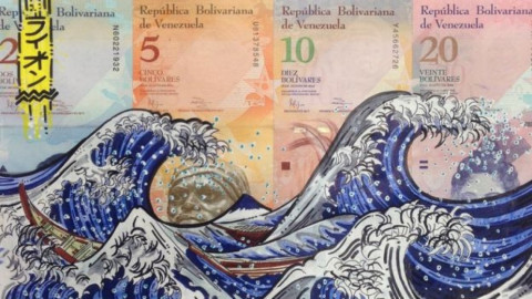 “Intervienen” bolívares en protesta de devaluación