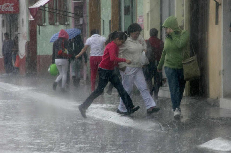 Se prevén tormentas intensas en Guerrero, Oaxaca y Chiapas