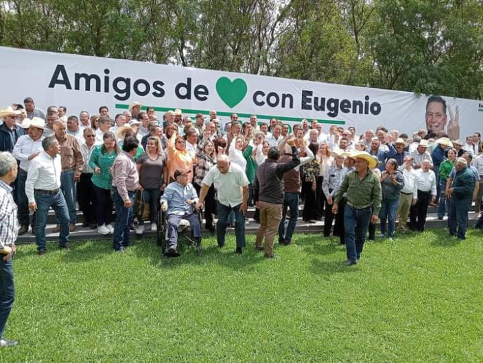 Ex Alcaldes priistas de Matamoros dan su apoyo a Eugenio Hernández del Partido Verde
