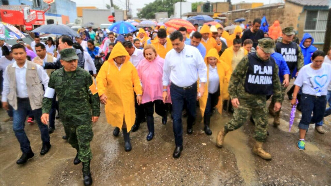 FGCV visita Altamira para dar solución a daños por lluvias