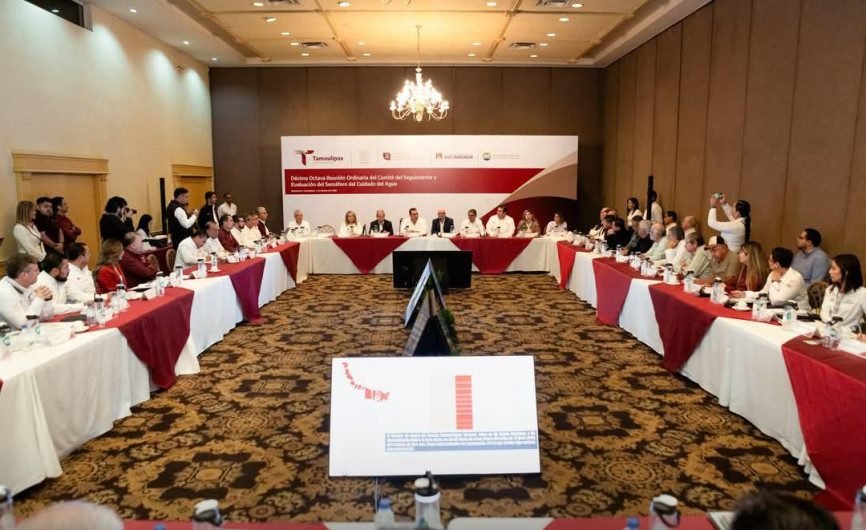 Actualizan semáforo del agua; En rojo Matamoros, Reynosa y Nuevo Laredo