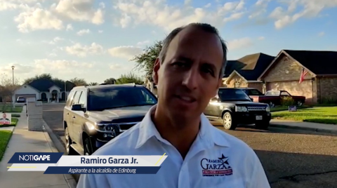 Edinburg: Ramiro Garza redobla esfuerzos rumbo a segunda vuelta electoral