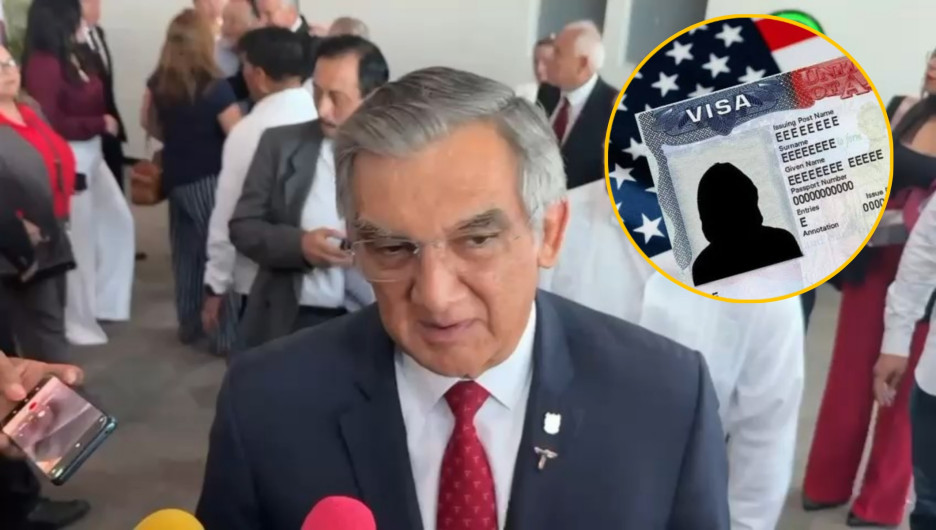 Niega Gobernador haber sido notificado por EU sobre retiro de visa