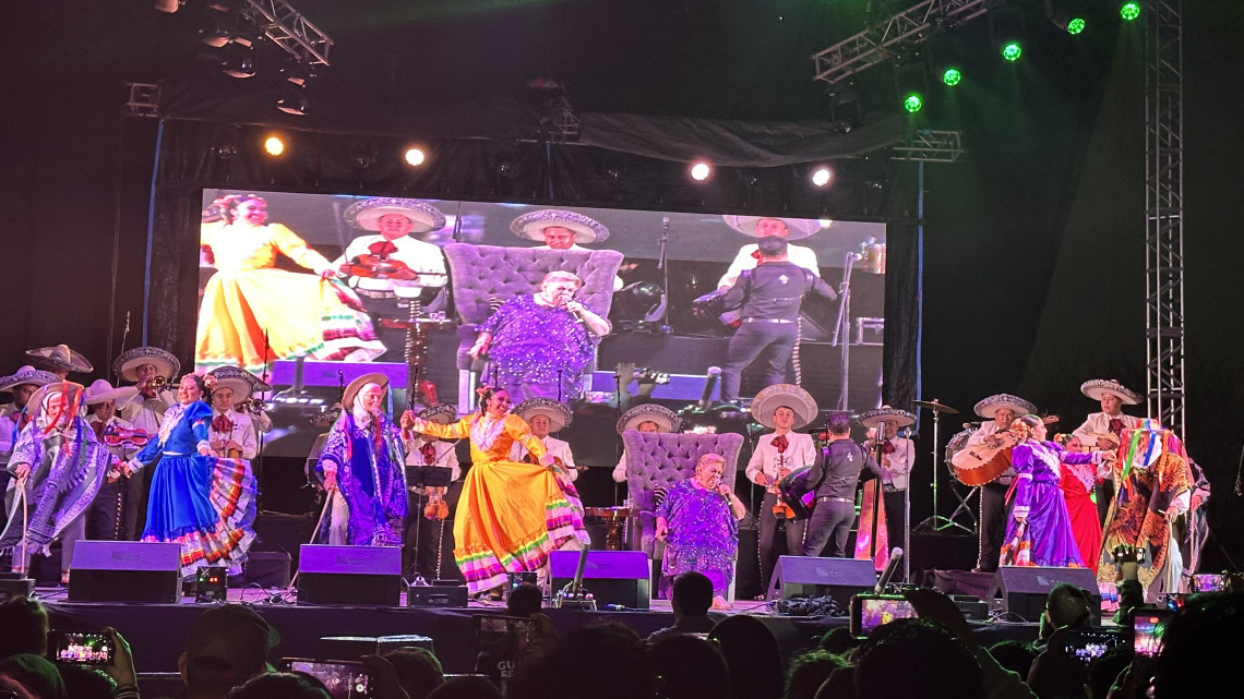 Se presenta con gran éxito Paquita la del Barrio en Reynosa