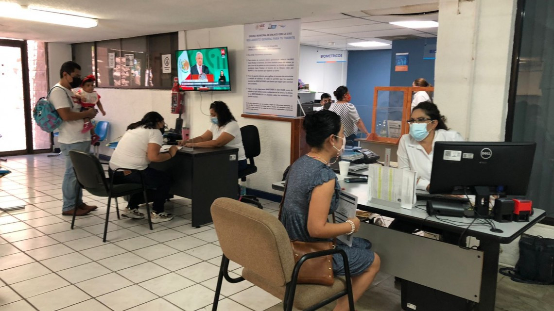 Un total de 6 mil 469 pasaportes se han expedido en Nuevo Laredo durante el 2021