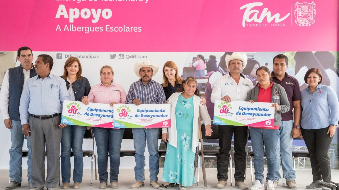 Lleva DIF Tamaulipas apoyos a las familias del altiplano