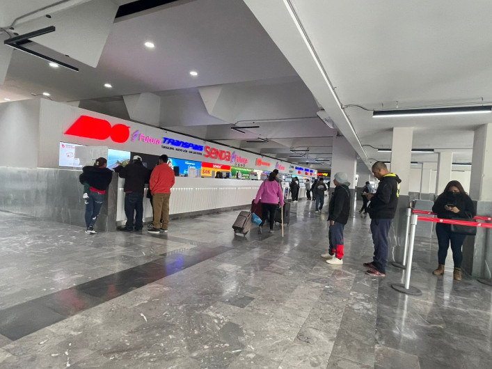 Sin quejas venta de boletos en la Central de Autobuses