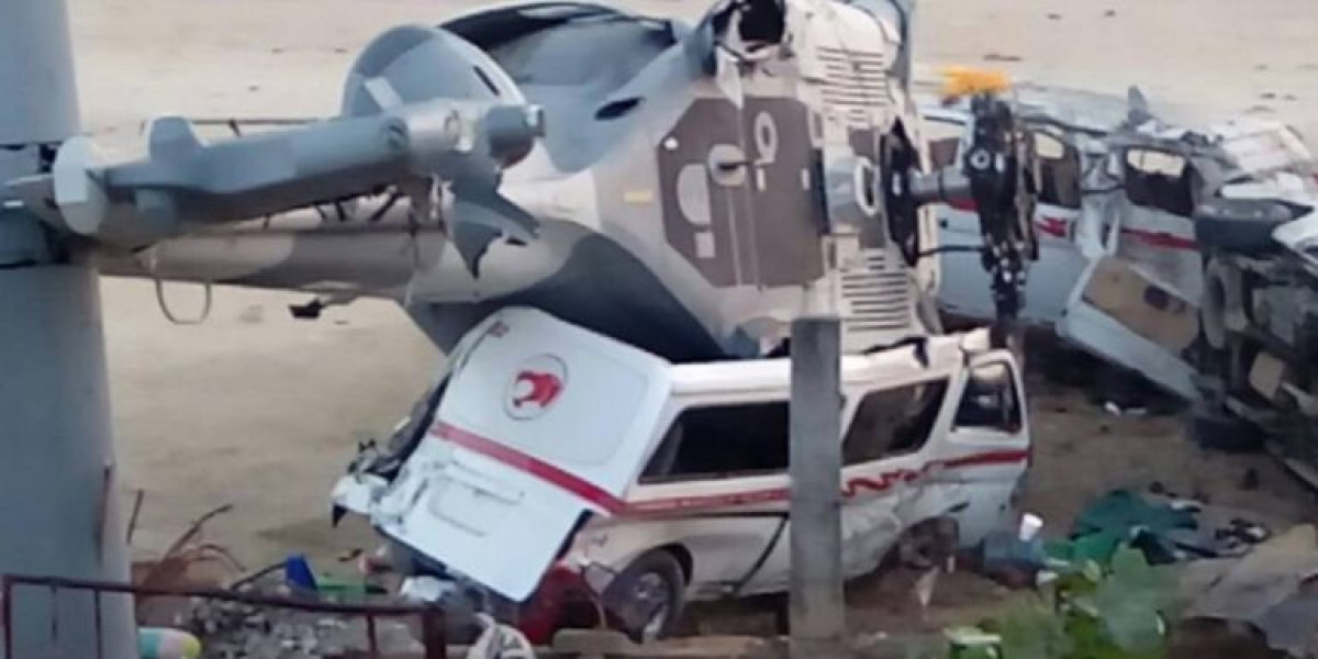 Dan de alta a algunos de heridos por caída de helicóptero