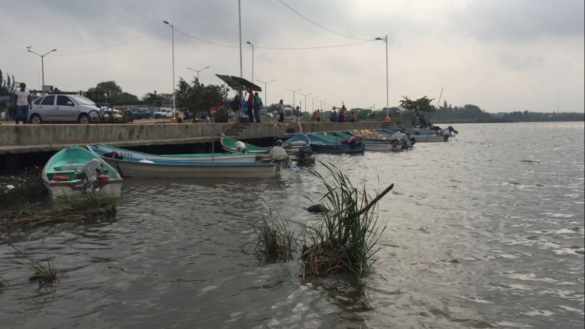 Niveles de agua dulce en la laguna de Champayán disminuyen