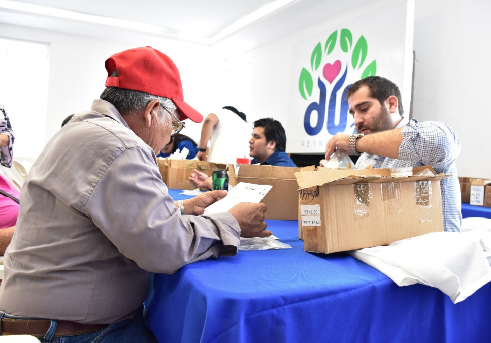 Entrega DIF Reynosa 2 mil 886 pares de lentes