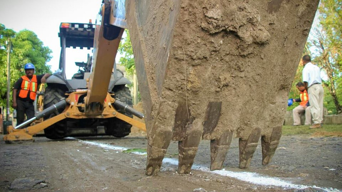 Incian trabajos en redes hidrosanitarias