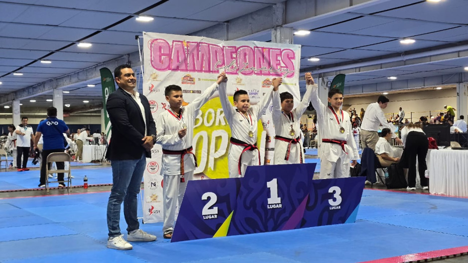 Excelente participación de la Liga Municipal de Taekwondo en el Torneo Nacional
