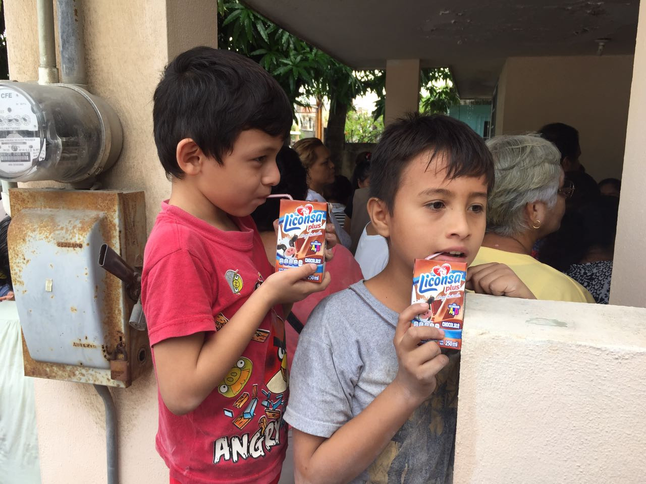 Abren lecherías de Liconsa en Madero 