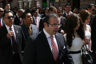 "Ya estuvo bueno", dice Rodrigo Vallejo a Felipe Calderón