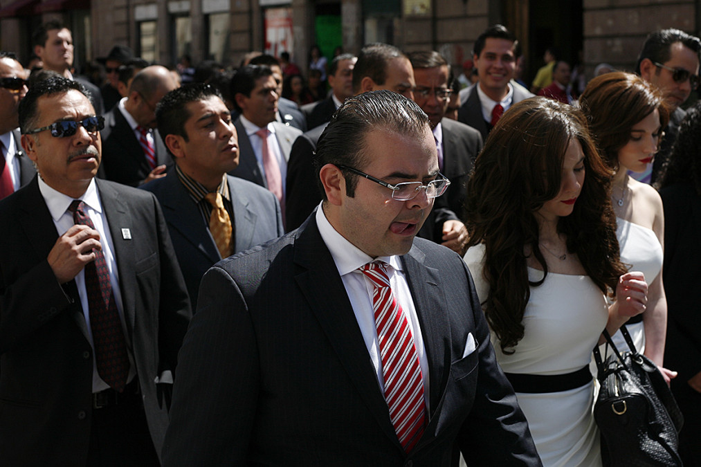 "Ya estuvo bueno", dice Rodrigo Vallejo a Felipe Calderón