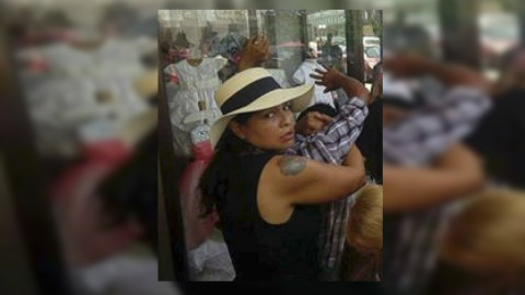 Volvería a detener a carterista: Lorena Illoldi