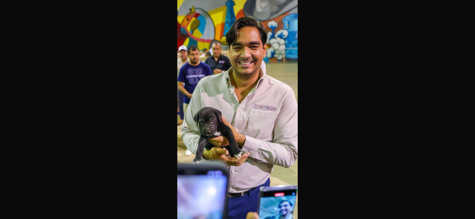 Busca Alcalde de Reynosa nombre para perrito abandonado